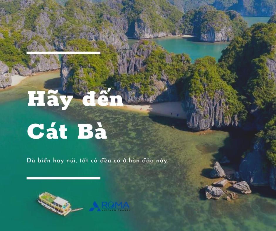 Aroma Cat Ba Sea View Hotel Chan Chau Экстерьер фото