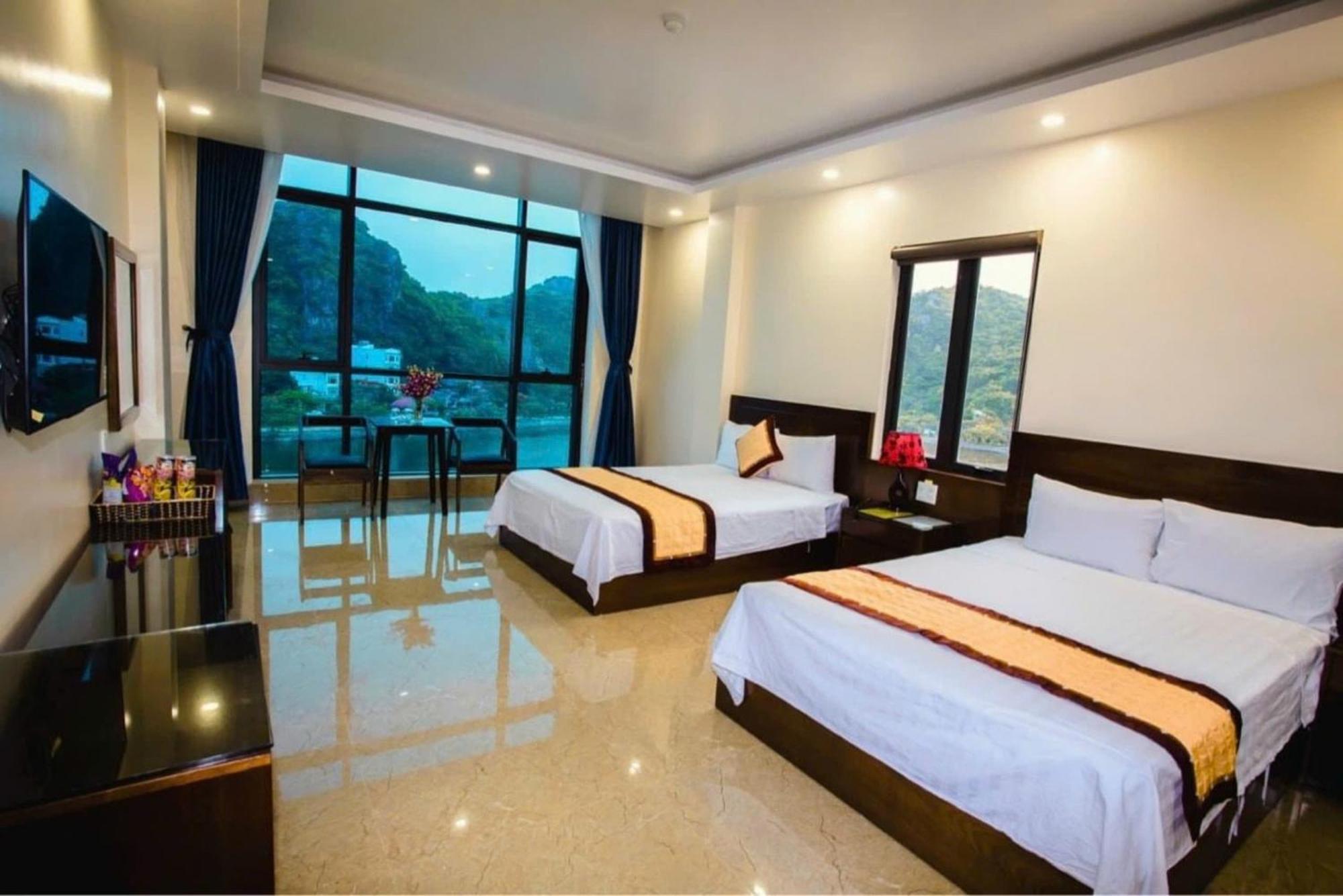 Aroma Cat Ba Sea View Hotel Chan Chau Экстерьер фото